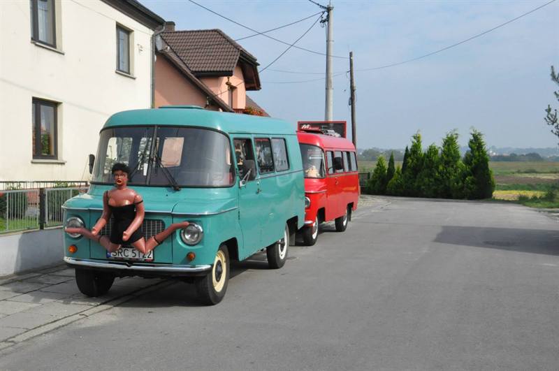 Nysa i Żuk przygotowane na wieczór kawalerski